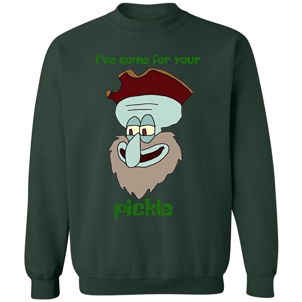 Classic Unisex Sweatshirt - E74PCW1Y - Forest Green - 4