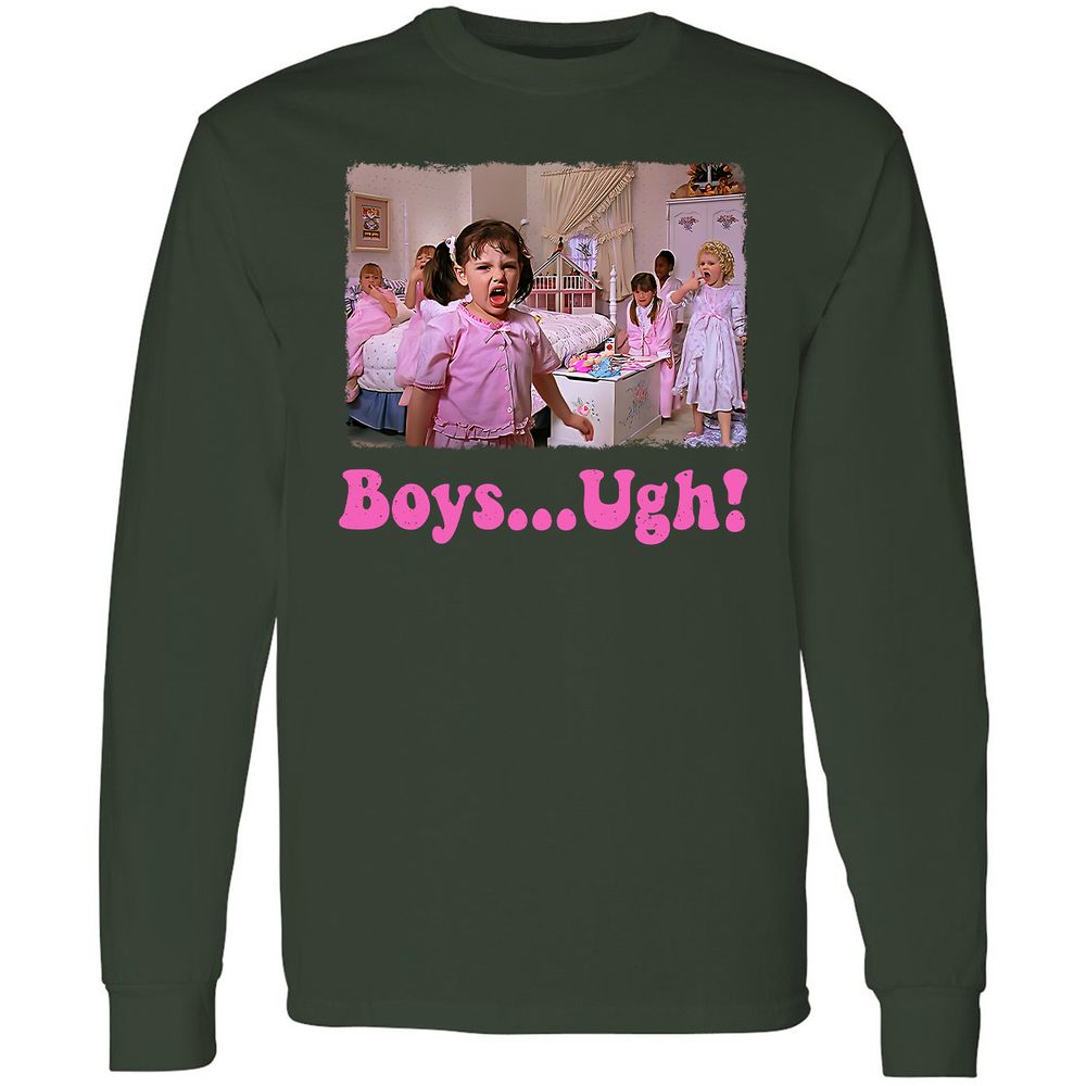 Long Sleeve T-Shirt - WVK4ZERS - Forest Green - 4