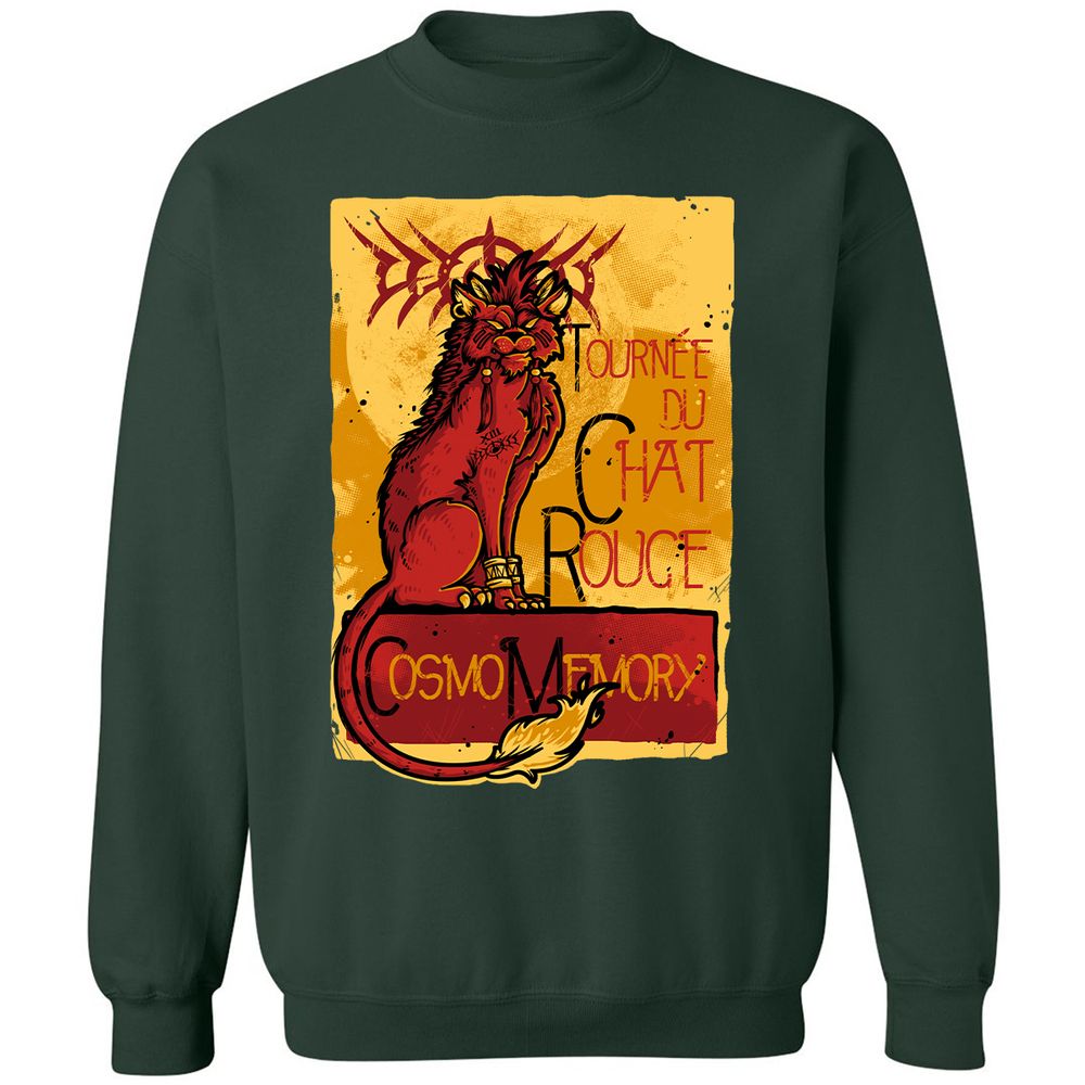 Classic Unisex Sweatshirt - V7E7L3ZG - Forest Green - 4