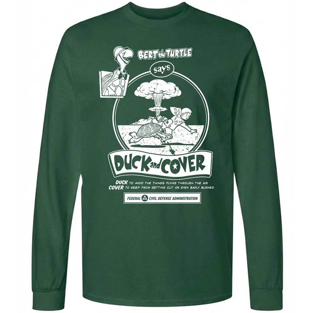 Long Sleeve T-Shirt - XMTVZS2G - Forest Green - 4