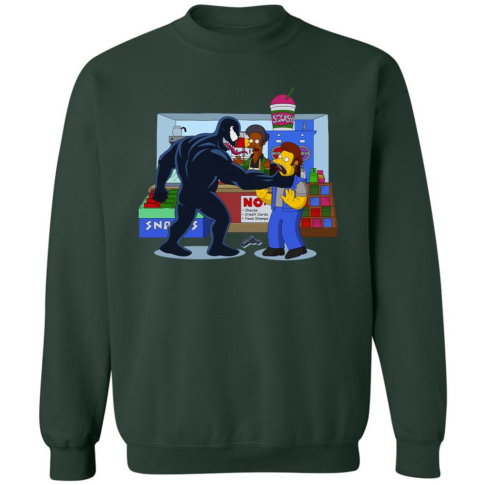 Classic Unisex Sweatshirt - ZRB2CC54 - Forest Green - 4