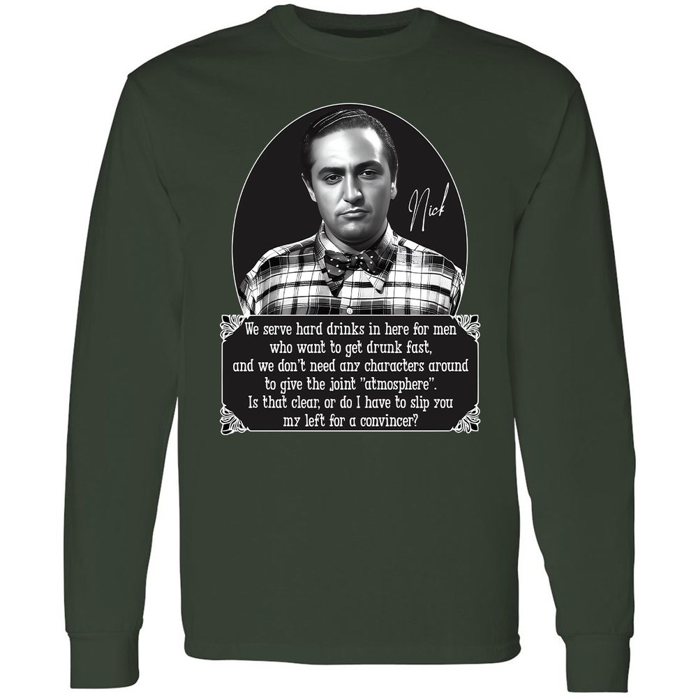 Long Sleeve T-Shirt - LTKMSHEH - Forest Green - 4