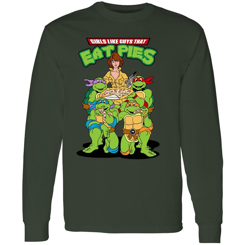 Long Sleeve T-Shirt - CTLLWPN2 - Forest Green - 4