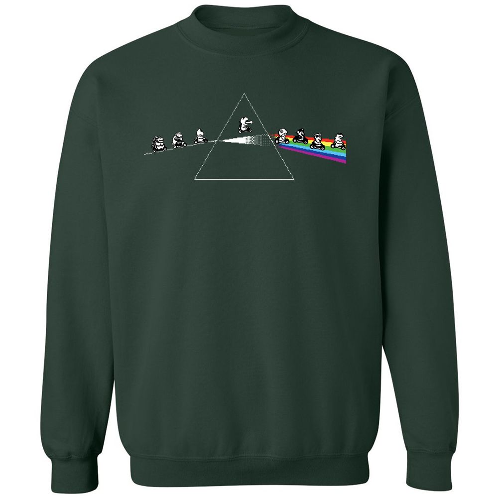Classic Unisex Sweatshirt - 21YDLB8B - Forest Green - 4