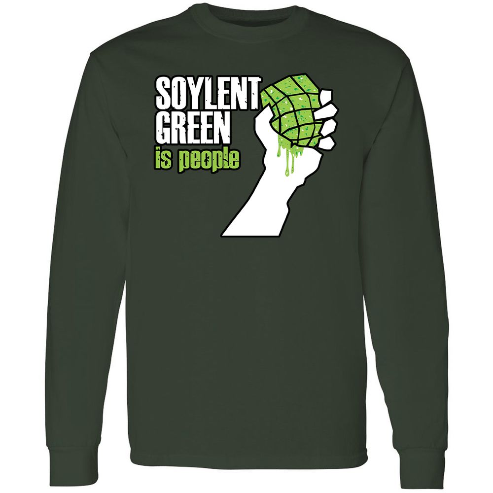 Long Sleeve T-Shirt - Q4RR432M - Forest Green - 4