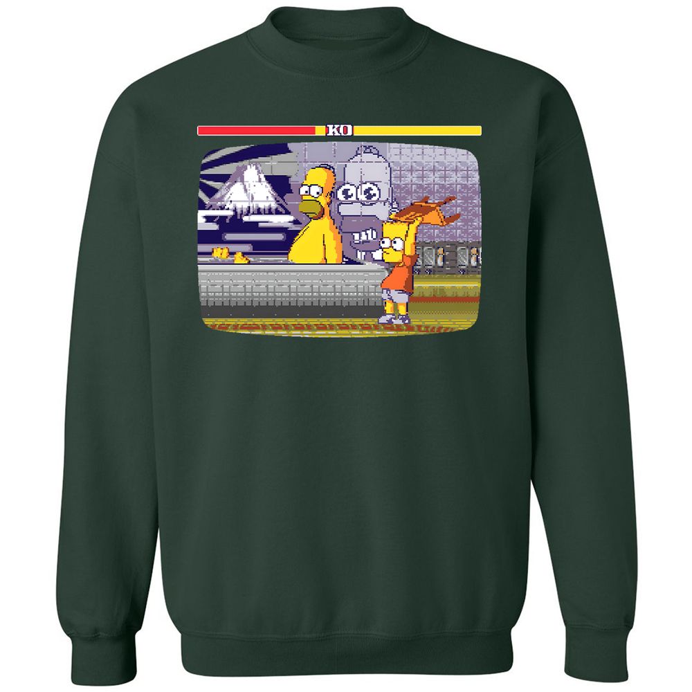 Classic Unisex Sweatshirt - AVLYJCFF - Forest Green - 4