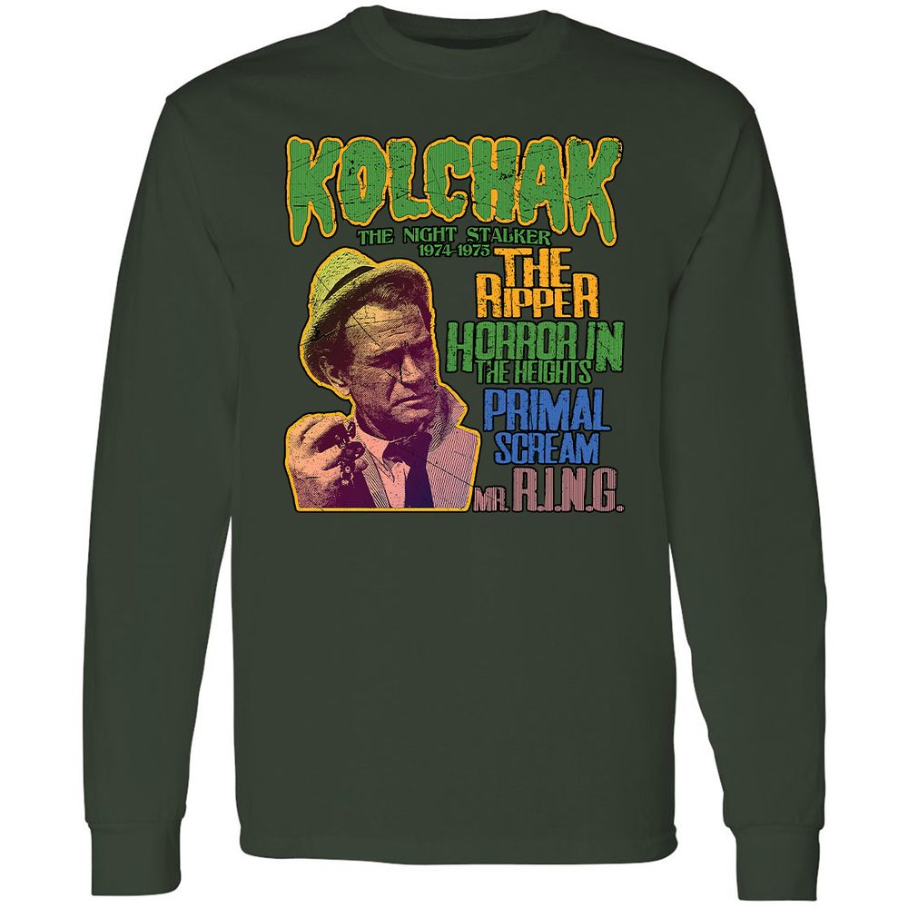 Long Sleeve T-Shirt - 259WU7SA - Forest Green - 4