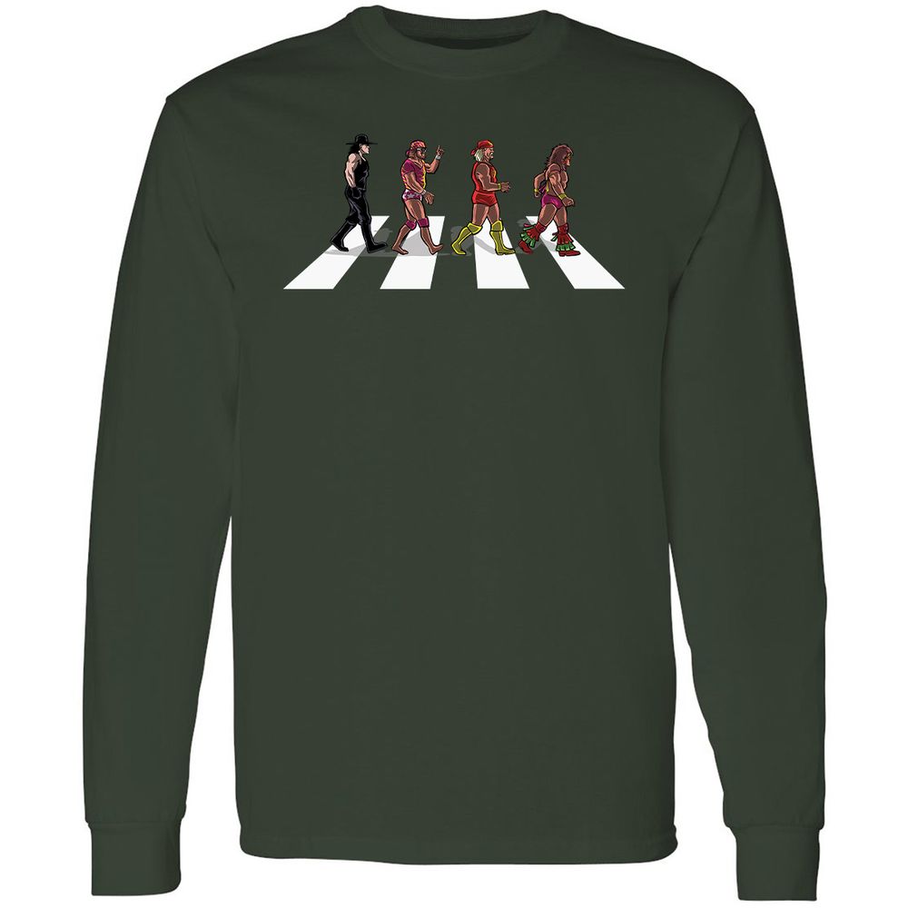 Long Sleeve T-Shirt - 3VSZJV1Y - Forest Green - 4