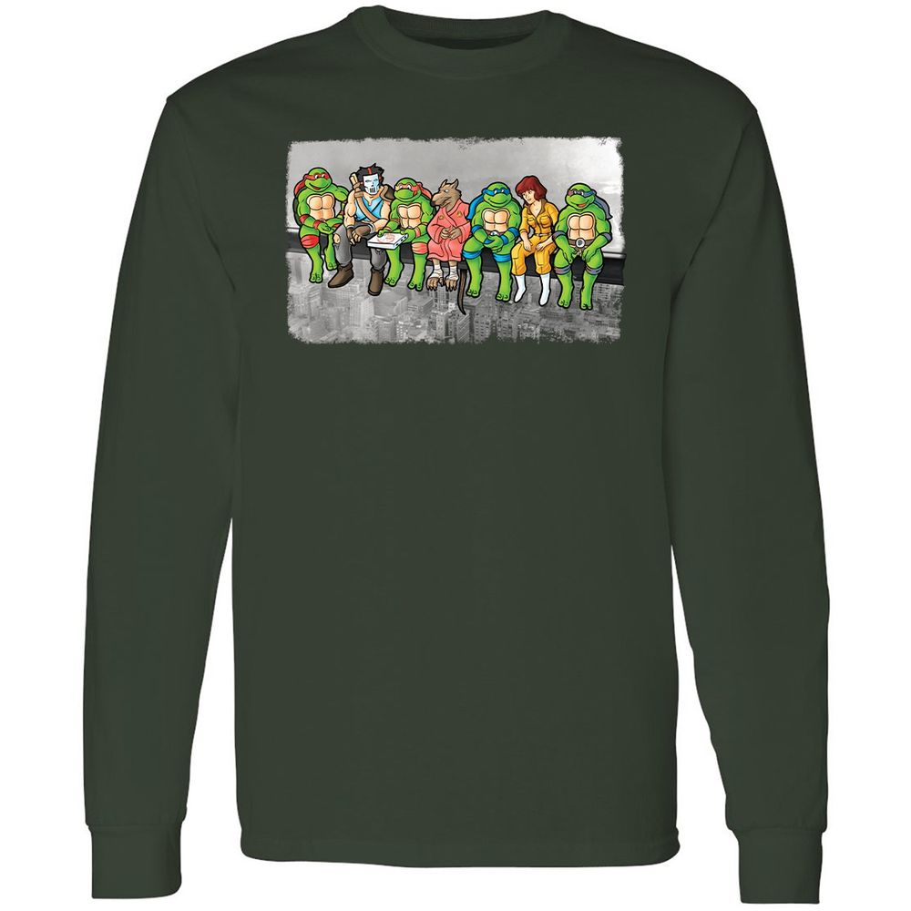 Long Sleeve T-Shirt - L1SDQA1T - Forest Green - 4