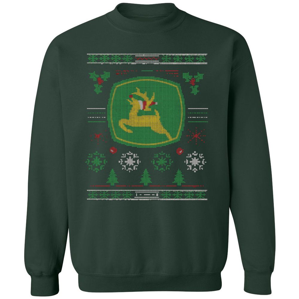 Classic Unisex Sweatshirt - S8WWUR5Y - Forest Green - 4