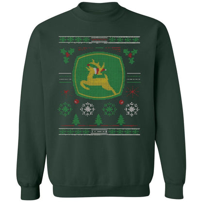 Classic Unisex Sweatshirt - S8WWUR5Y - Forest Green - 4