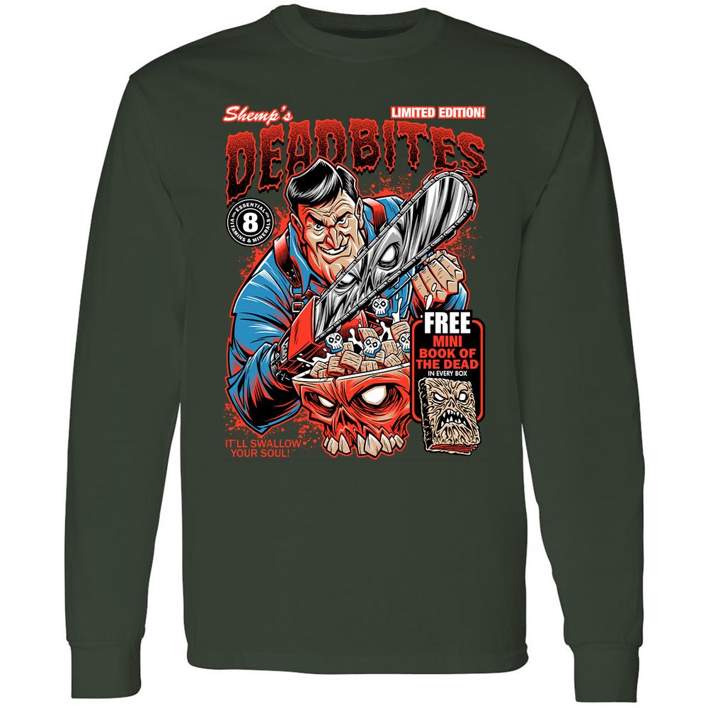 Long Sleeve T-Shirt - 1PSD3AKW - Forest Green - 4