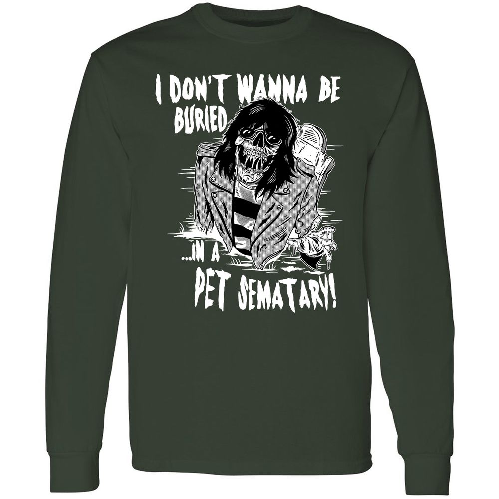 Long Sleeve T-Shirt - XJ6X8D3Z - Forest Green - 4