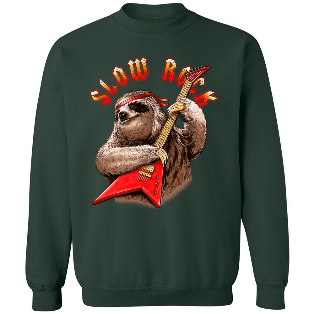 Classic Unisex Sweatshirt - W9H43F3K - Forest Green - 4