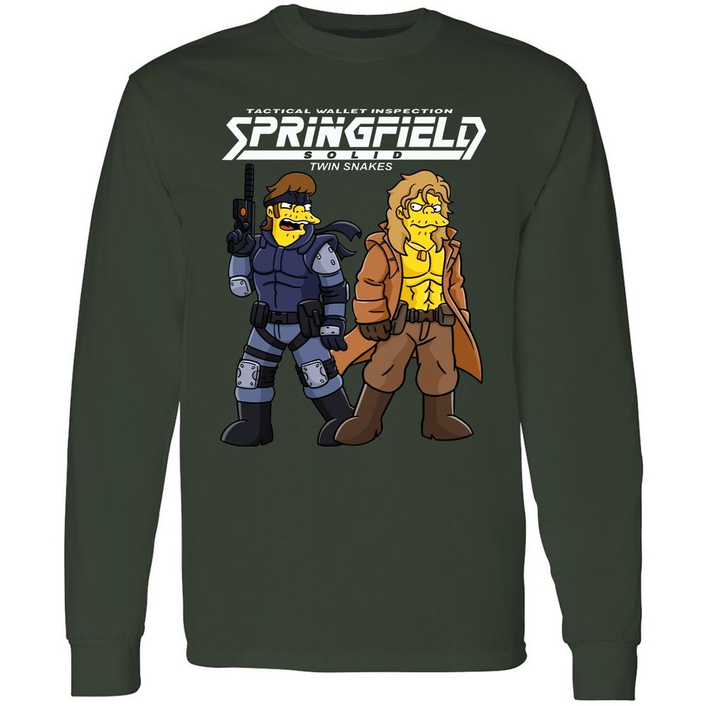 Long Sleeve T-Shirt - K2MUF5UW - Forest Green - 4