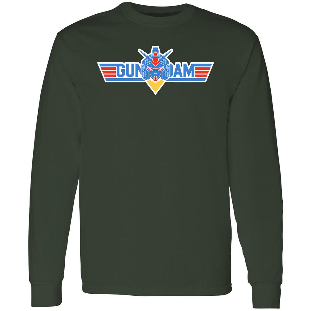 Long Sleeve T-Shirt - 1A2PSRN9 - Forest Green - 4