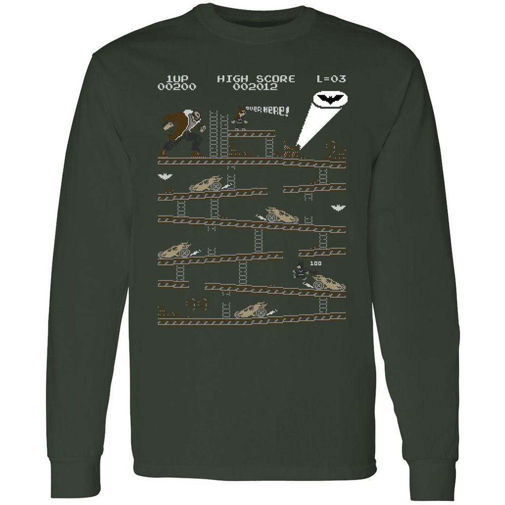 Long Sleeve T-Shirt - MA3U2Y8F - Forest Green - 4