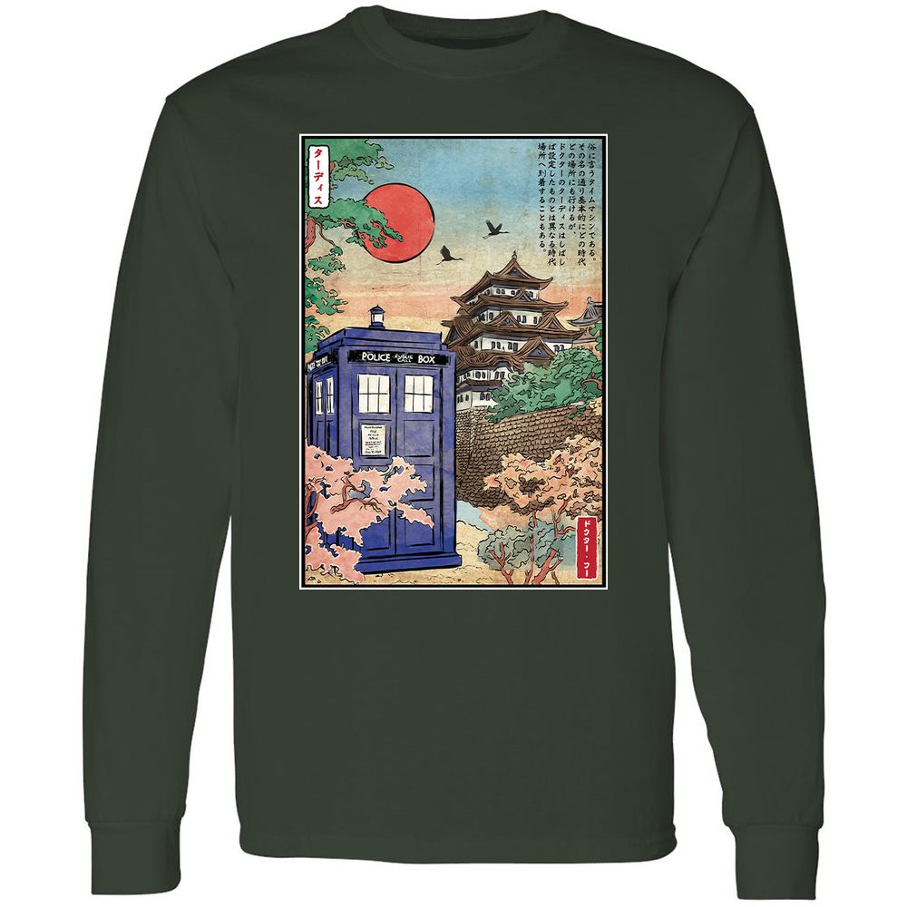 Long Sleeve T-Shirt - 825XUB3S - Forest Green - 4