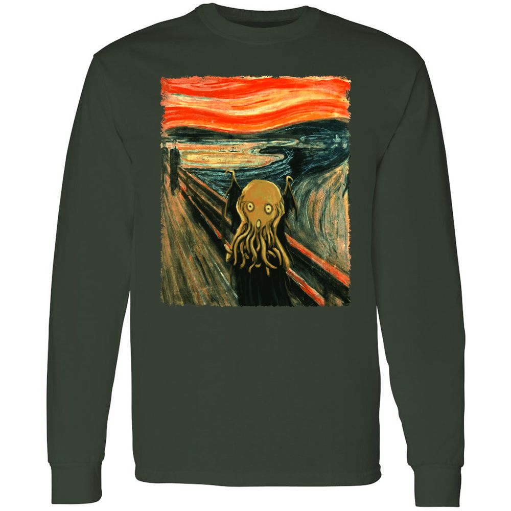 Long Sleeve T-Shirt - 23JHTWQP - Forest Green - 4