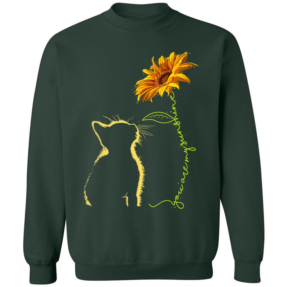 Classic Unisex Sweatshirt - LYHYVKDF - Forest Green - 4