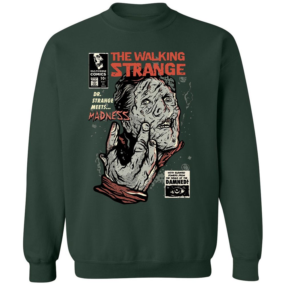 Classic Unisex Sweatshirt - 2M5WRCWL - Forest Green - 4