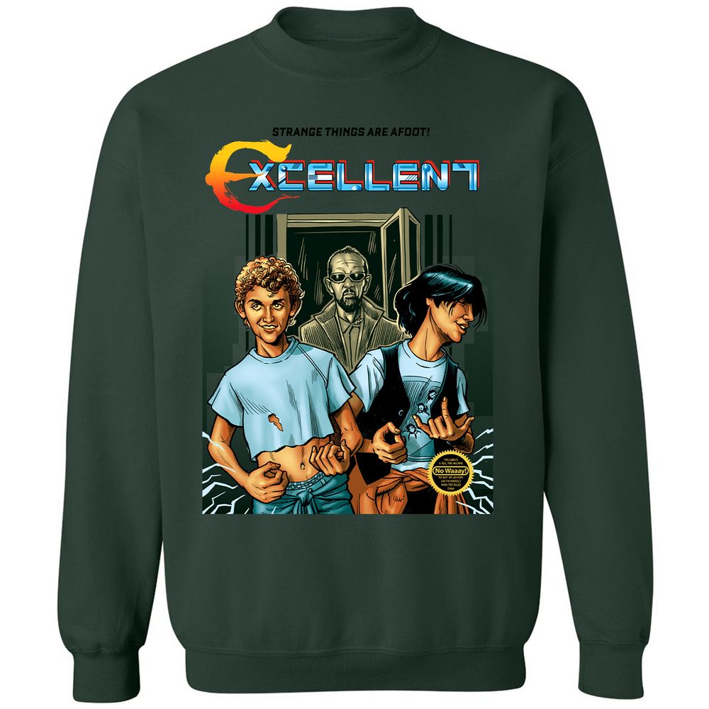 Classic Unisex Sweatshirt - E9TZ8ZZC - Forest Green - 4
