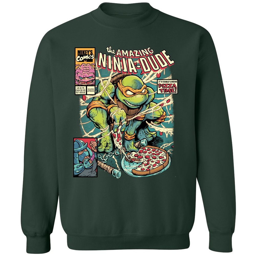 Classic Unisex Sweatshirt - LF97CWGR - Forest Green - 4