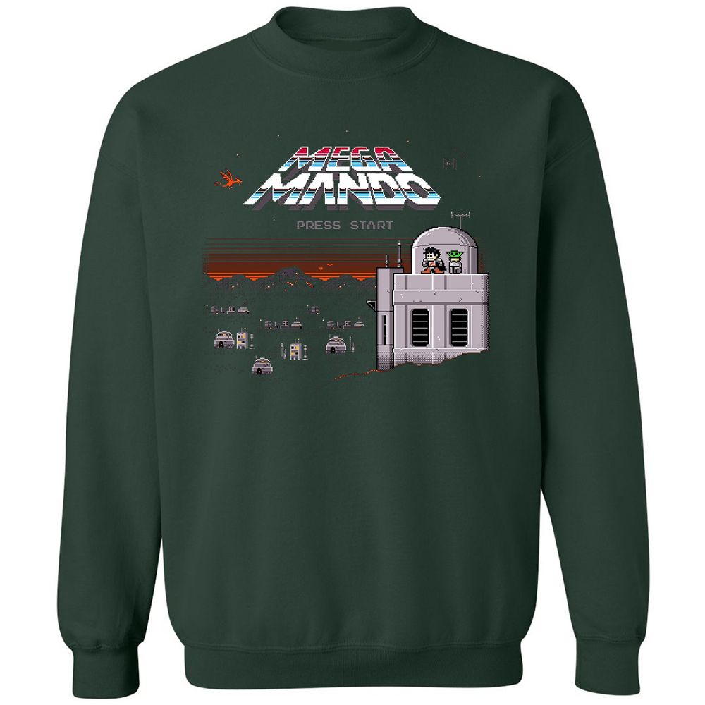 Classic Unisex Sweatshirt - J6L2BX6D - Forest Green - 4