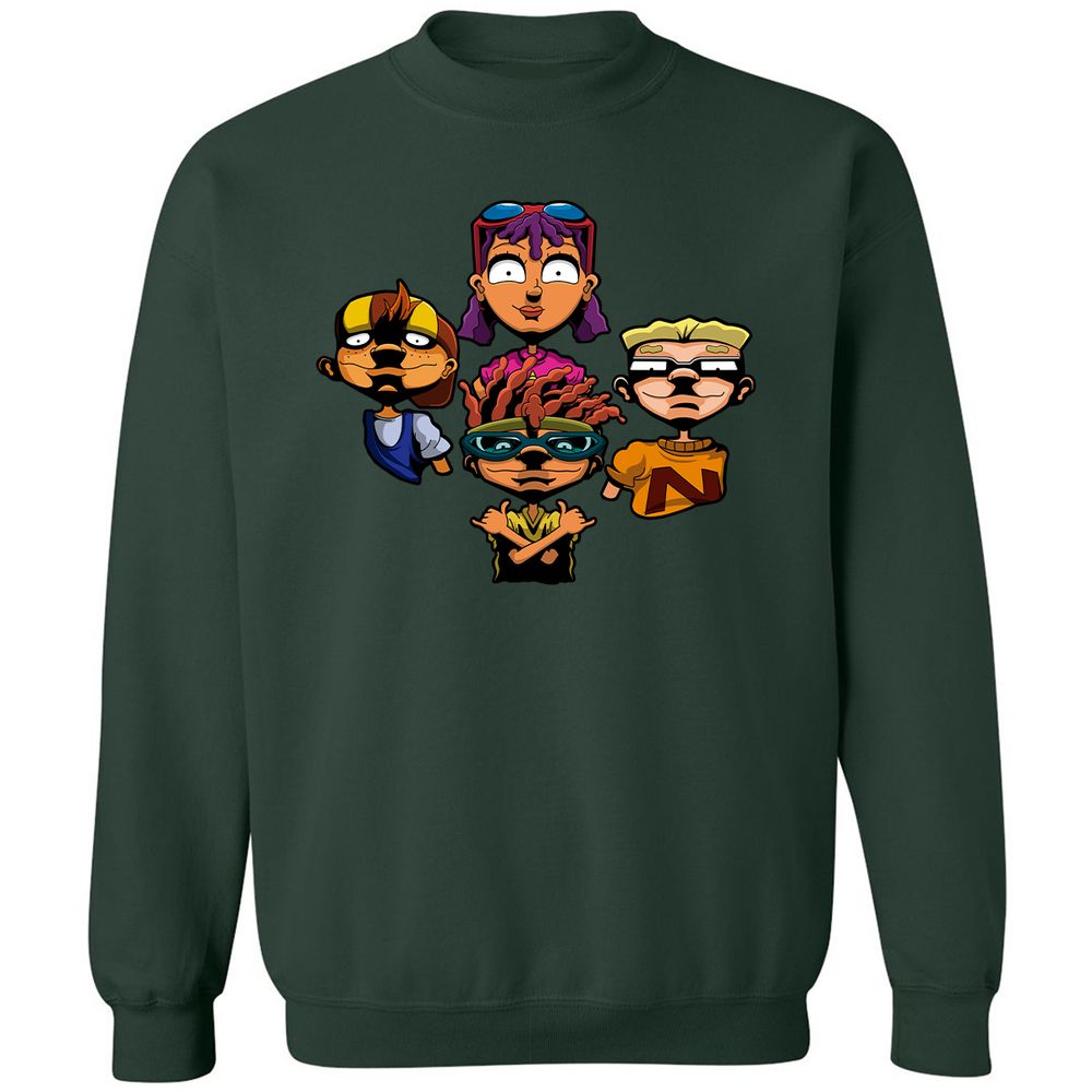 Classic Unisex Sweatshirt - 1RW9HPMY - Forest Green - 4