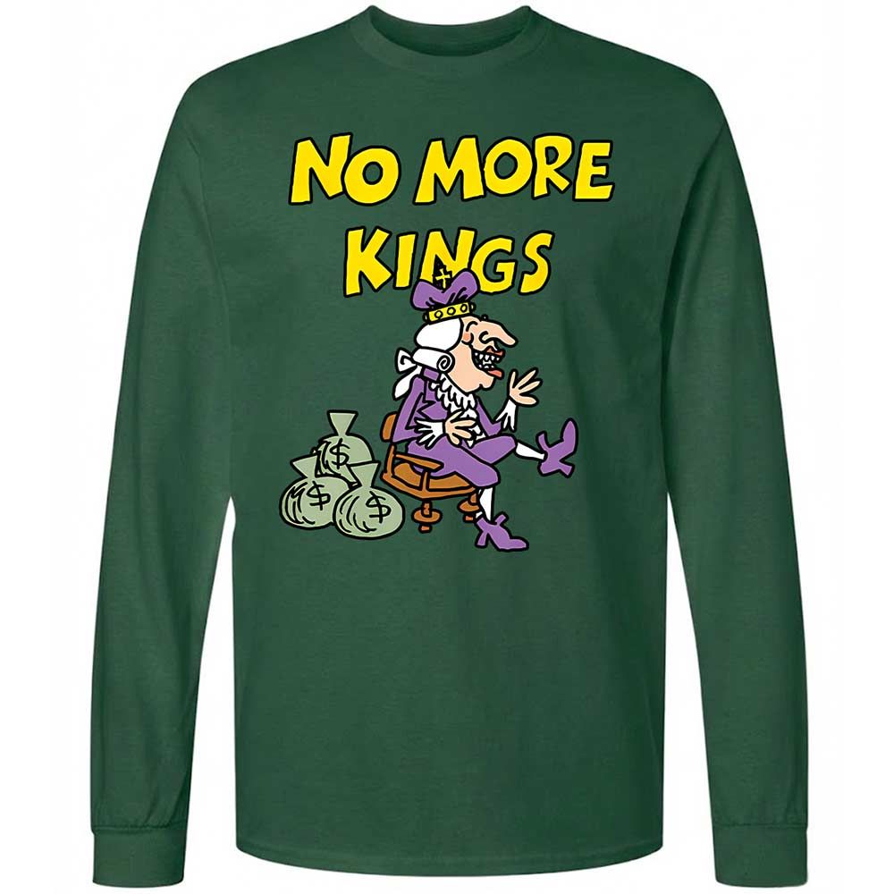 Long Sleeve T-Shirt - 5QZ3U5CV - Forest Green - 4