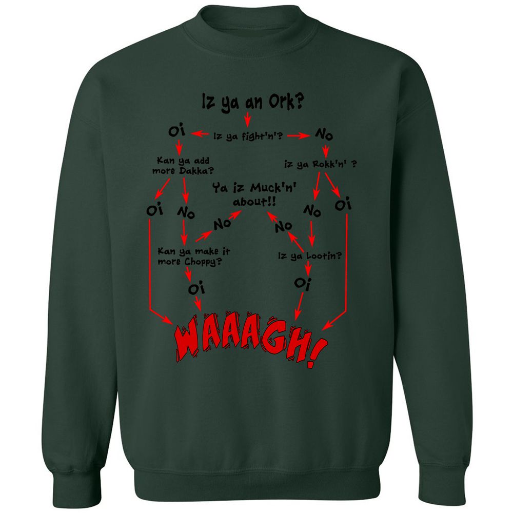 Classic Unisex Sweatshirt - 63AARJND - Forest Green - 4