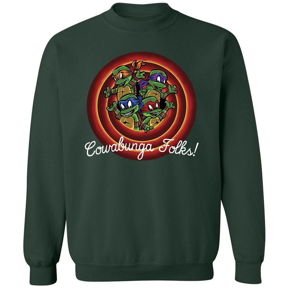 Classic Unisex Sweatshirt - 3QKASKKU - Forest Green - 4