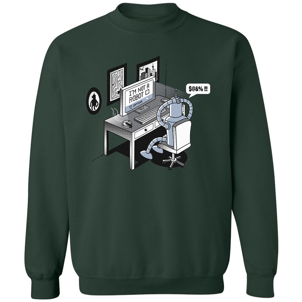 Classic Unisex Sweatshirt - F7SFQ7GG - Forest Green - 4