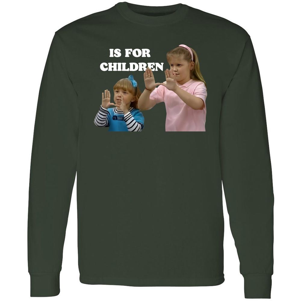 Long Sleeve T-Shirt - SRCD5Q8F - Forest Green - 4