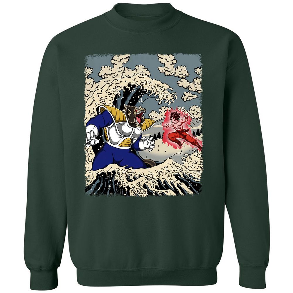 Classic Unisex Sweatshirt - KSN5FMF4 - Forest Green - 4