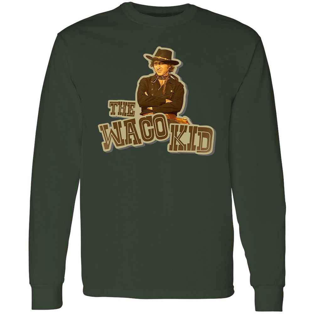 Long Sleeve T-Shirt - QWWU5ZDF - Forest Green - 4