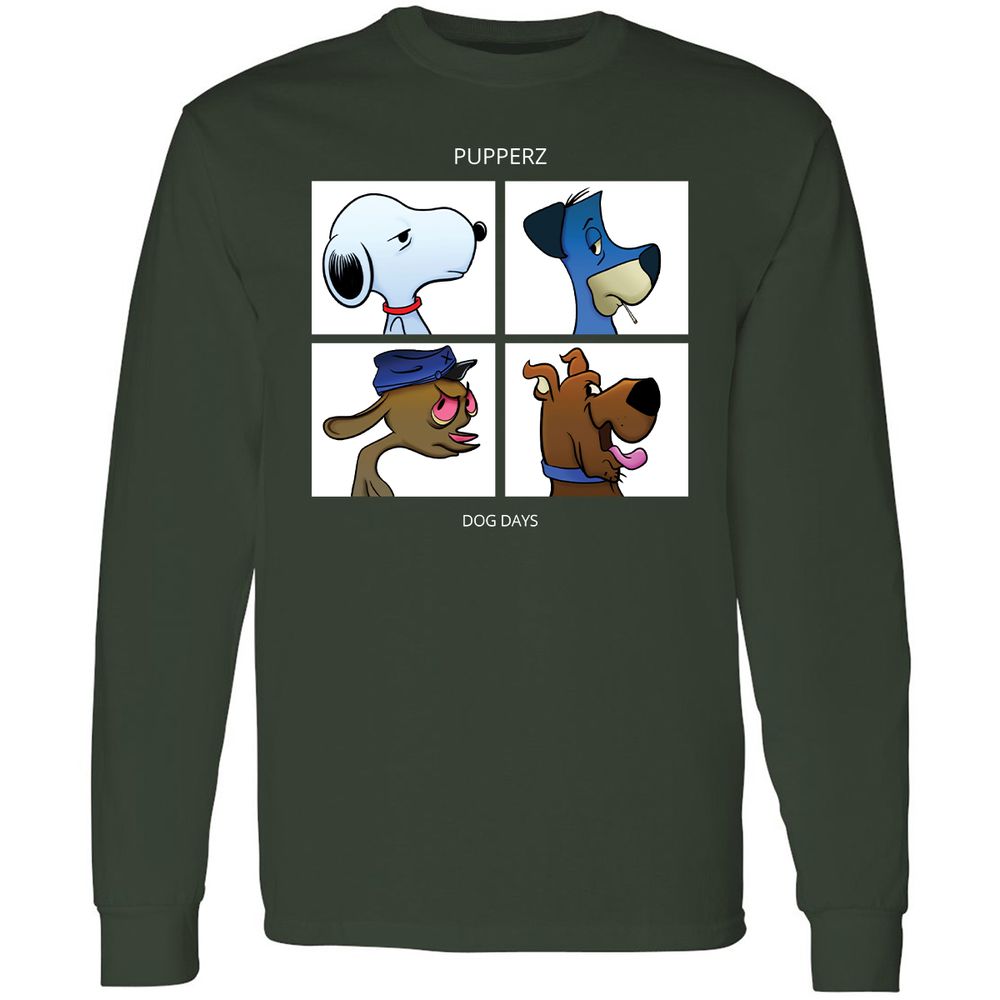 Long Sleeve T-Shirt - CKET5N5J - Forest Green - 4