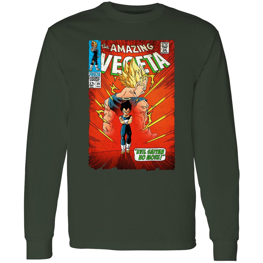 Long Sleeve T-Shirt - BMCQV9Z9 - Forest Green - 4