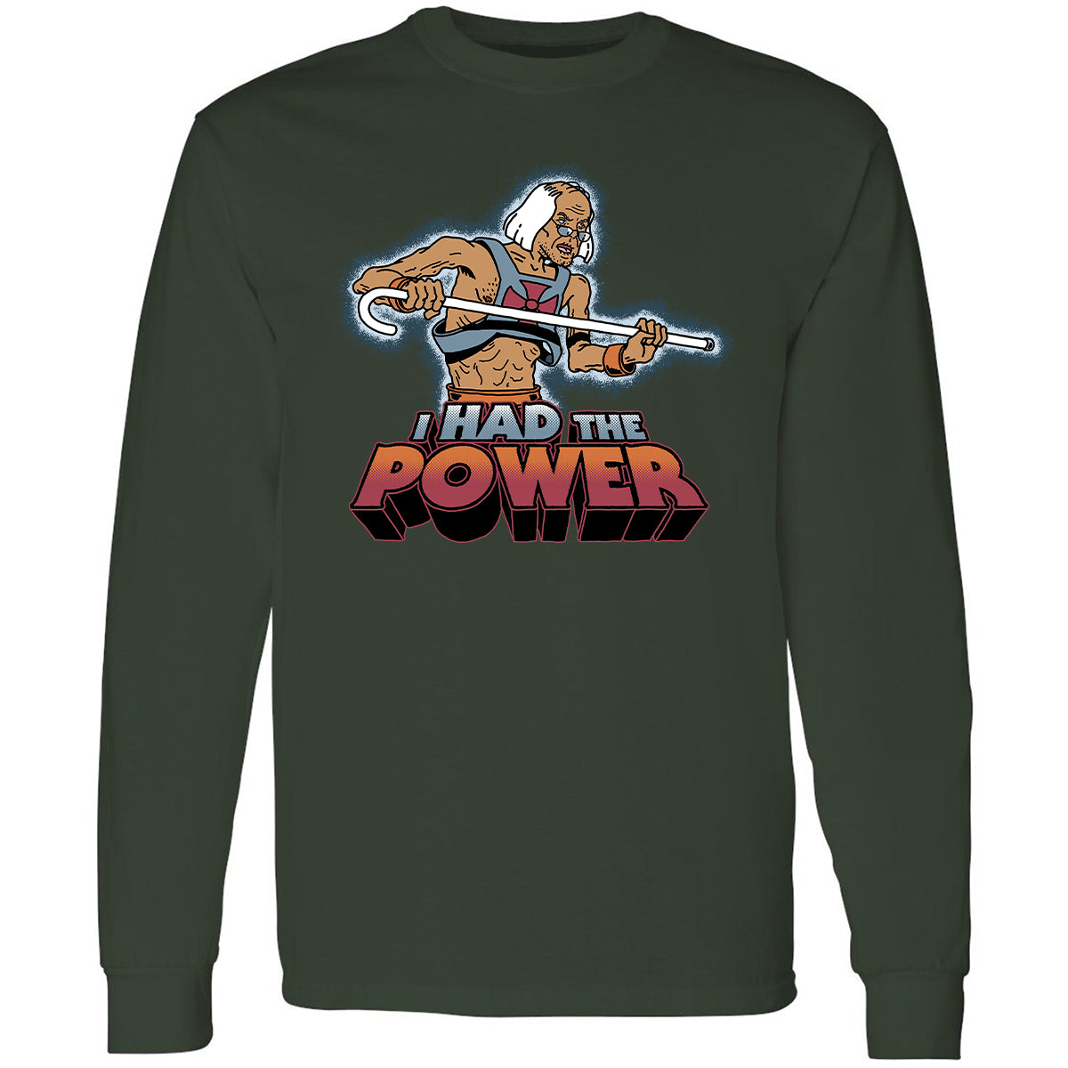 Long Sleeve T-Shirt - T7D17RSV - Forest Green - 4