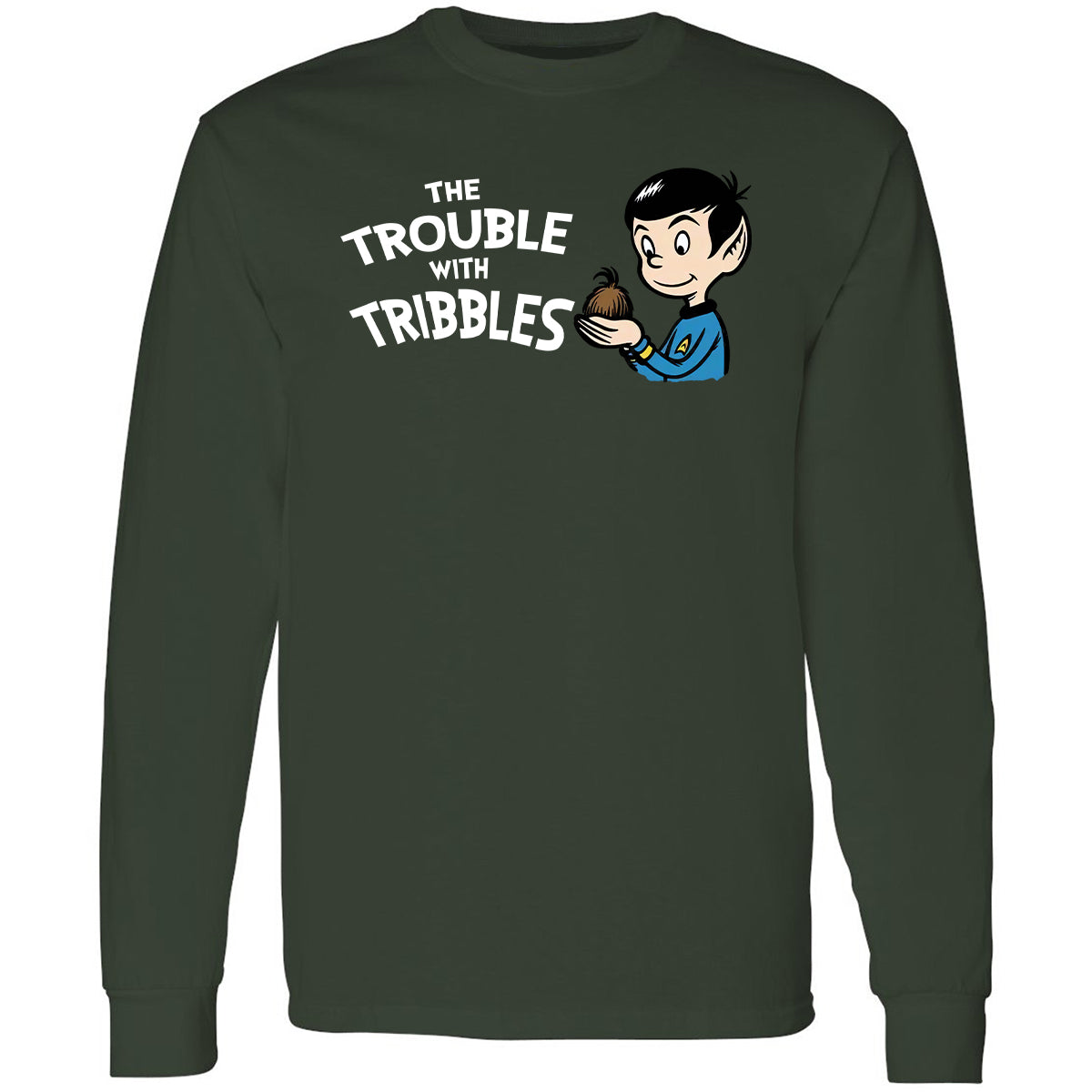 Long Sleeve T-Shirt - QSQ3LUUX - Forest Green - 4