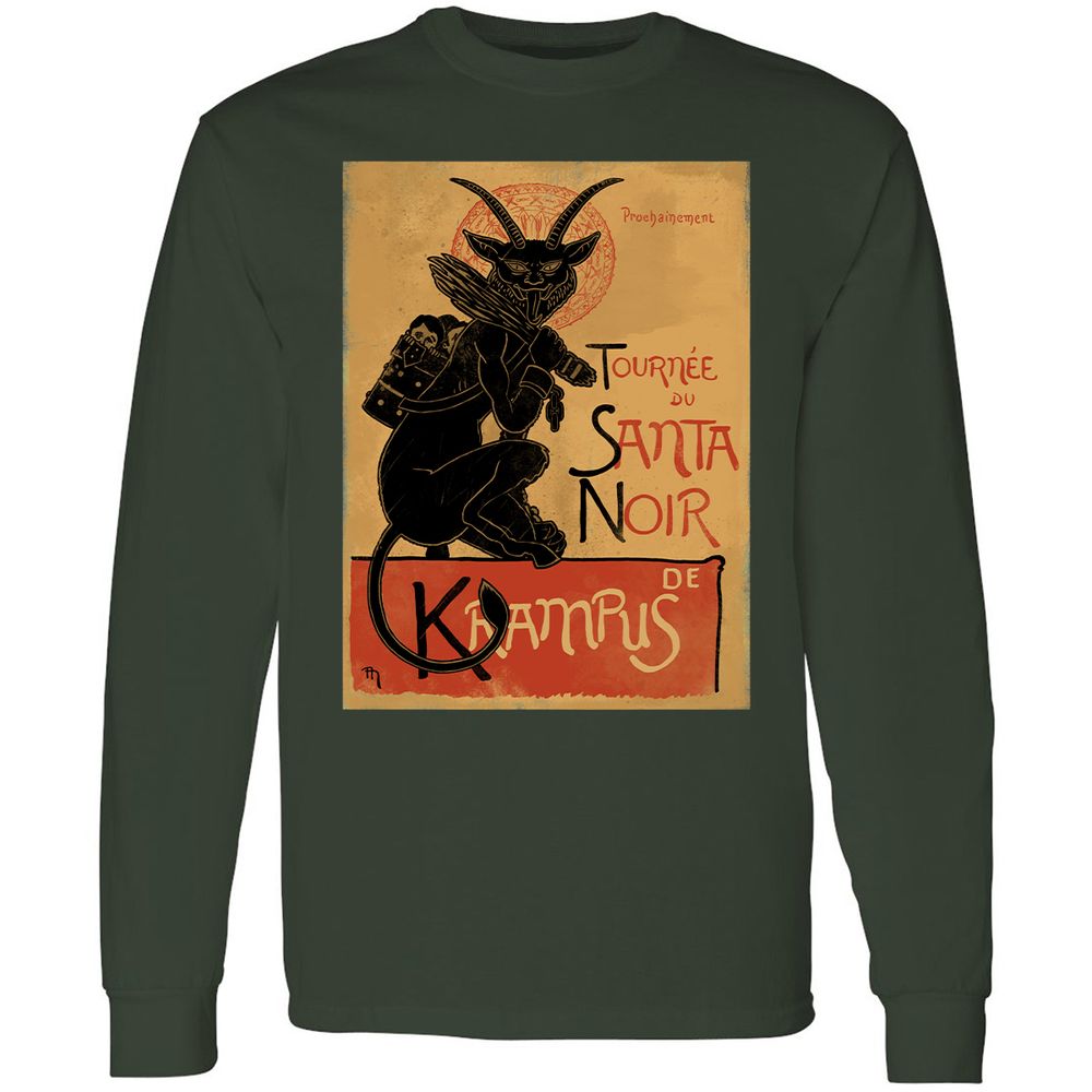 Long Sleeve T-Shirt - DLQSYTB6 - Forest Green - 4