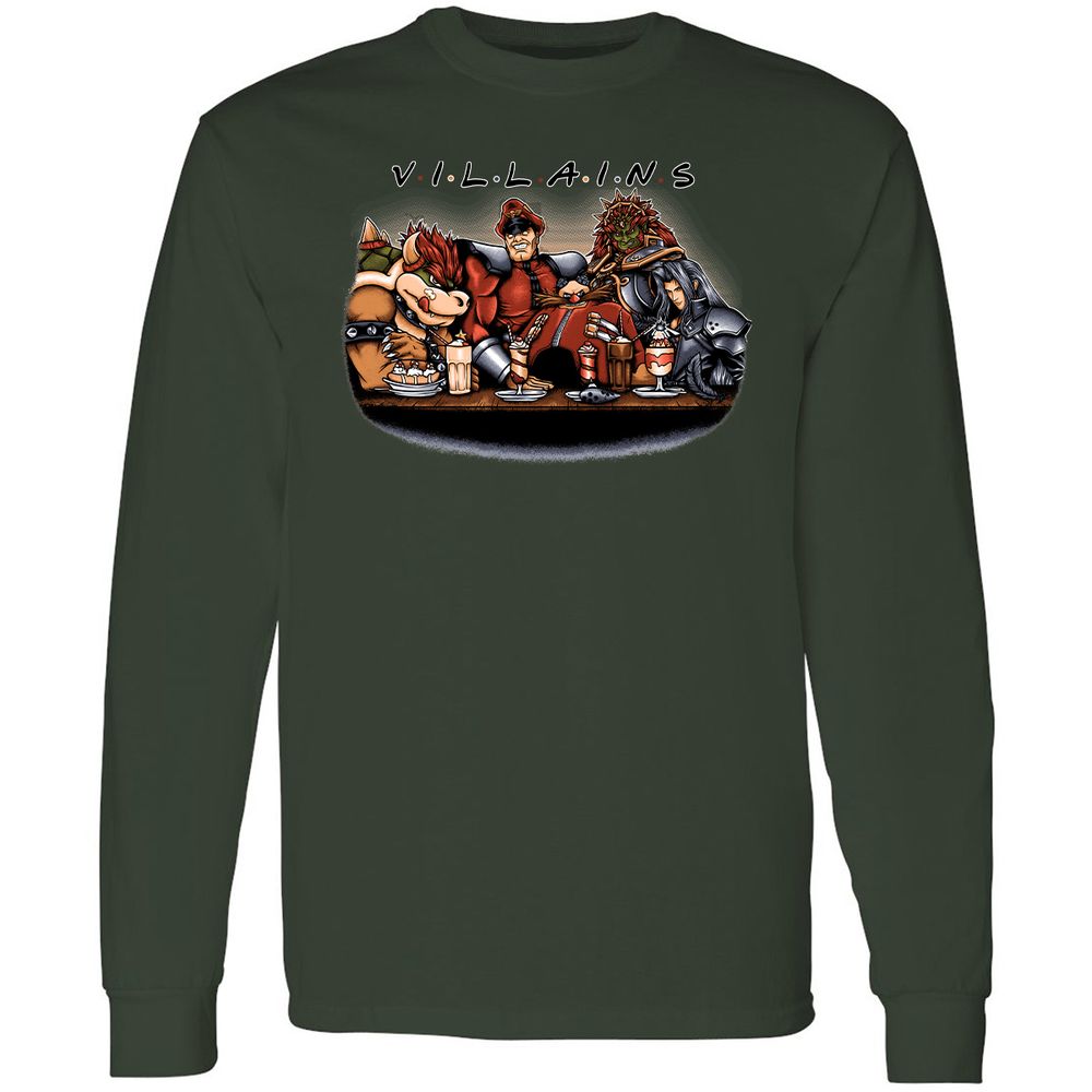 Long Sleeve T-Shirt - PCG2L1B5 - Forest Green - 4