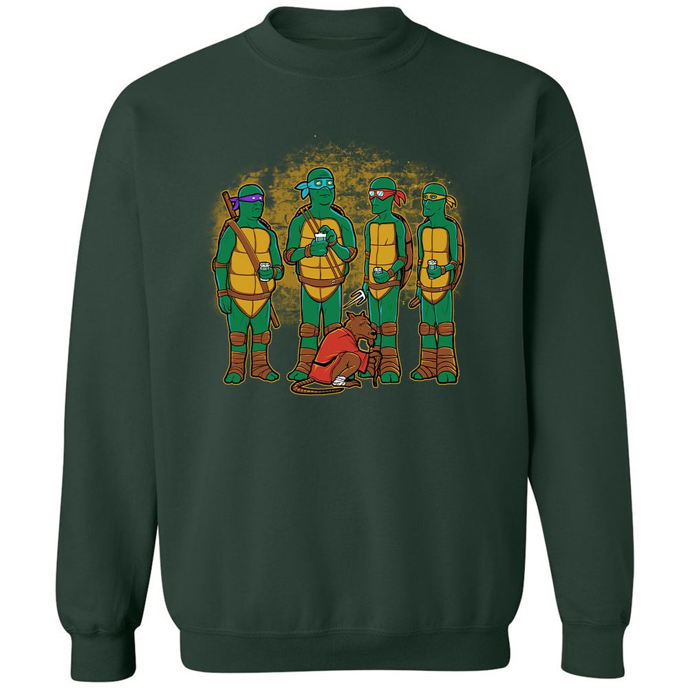 Classic Unisex Sweatshirt - TKDF5N7R - Forest Green - 4