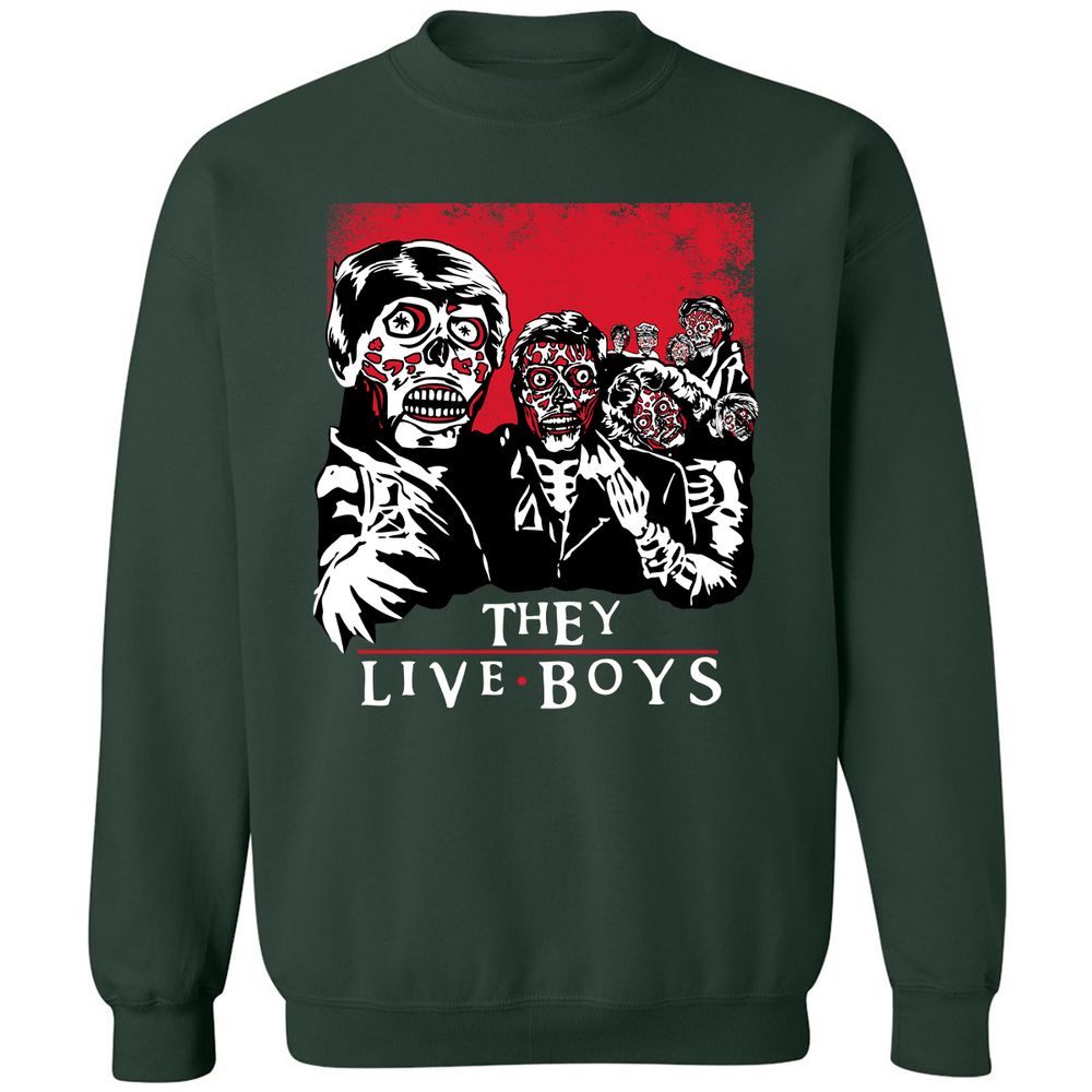 Classic Unisex Sweatshirt - 6YV7RH2T - Forest Green - 4