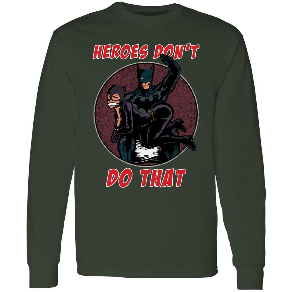 Long Sleeve T-Shirt - SH5NZQAV - Forest Green - 4