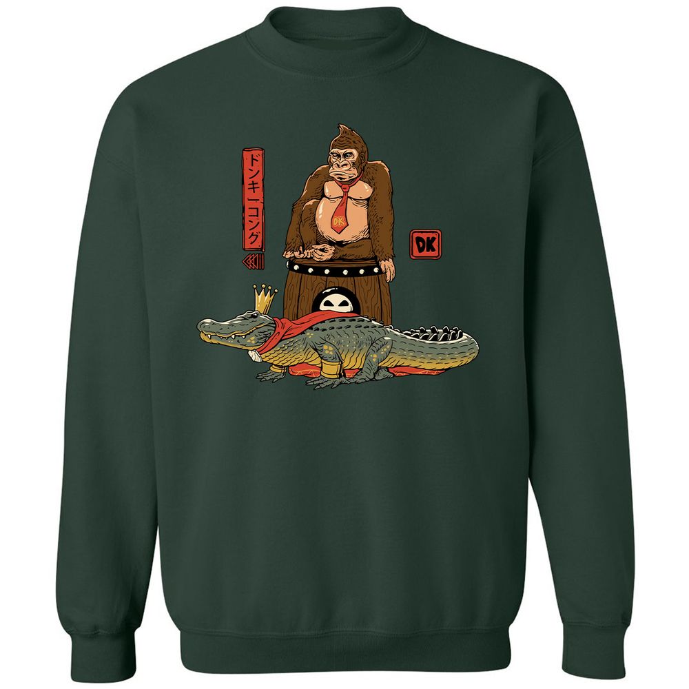 Classic Unisex Sweatshirt - F3CTRWL2 - Forest Green - 4