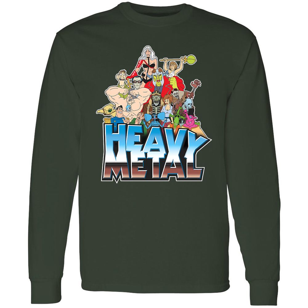 Long Sleeve T-Shirt - 92U6D8L6 - Forest Green - 4