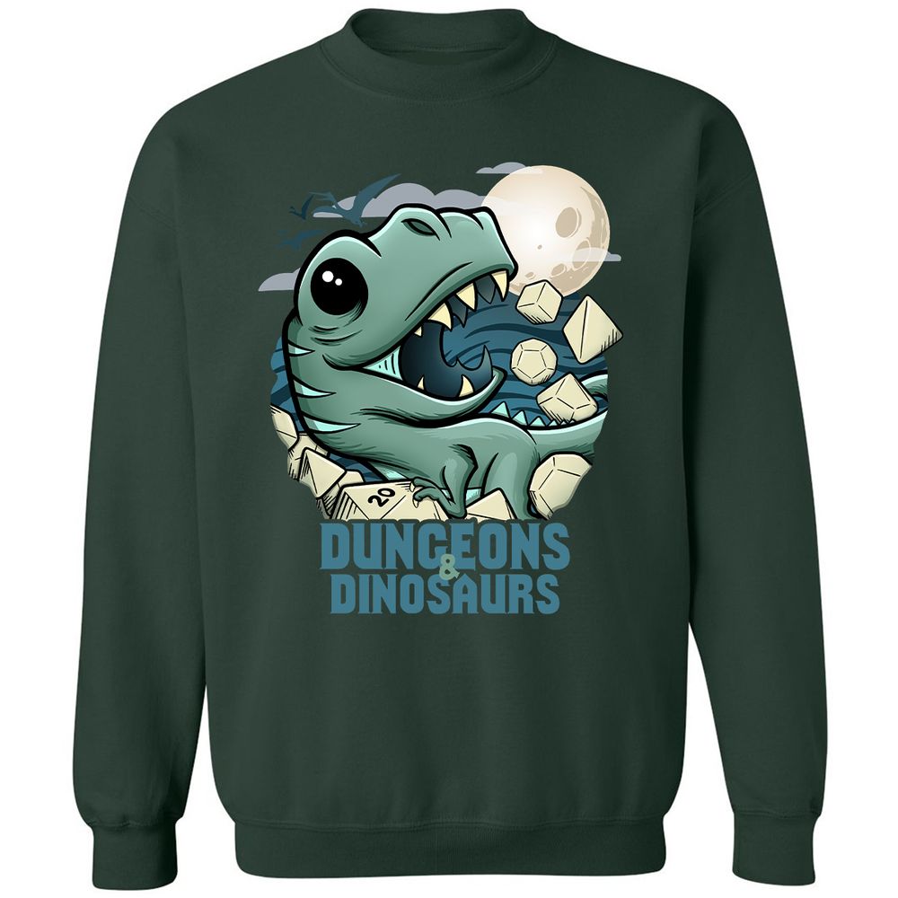 Classic Unisex Sweatshirt - F5J8EB2S - Forest Green - 4