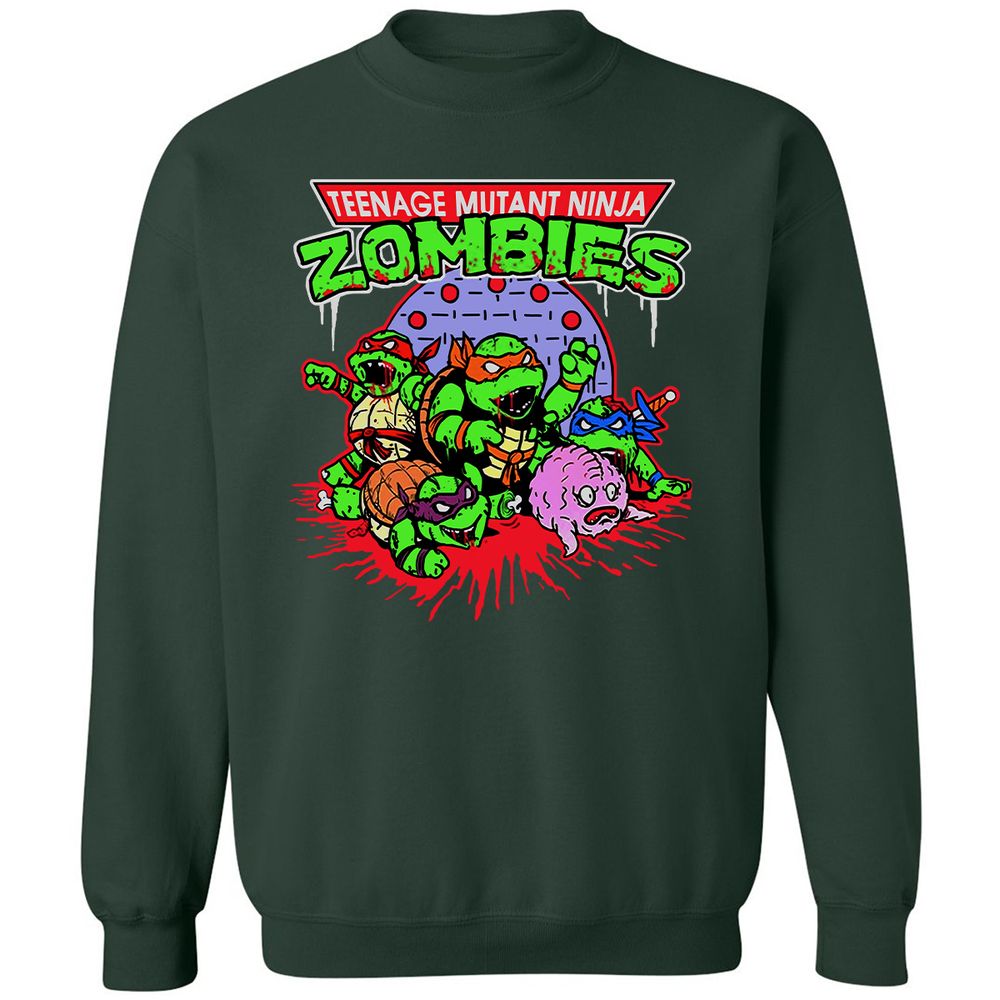 Classic Unisex Sweatshirt - TLBSSFZY - Forest Green - 4