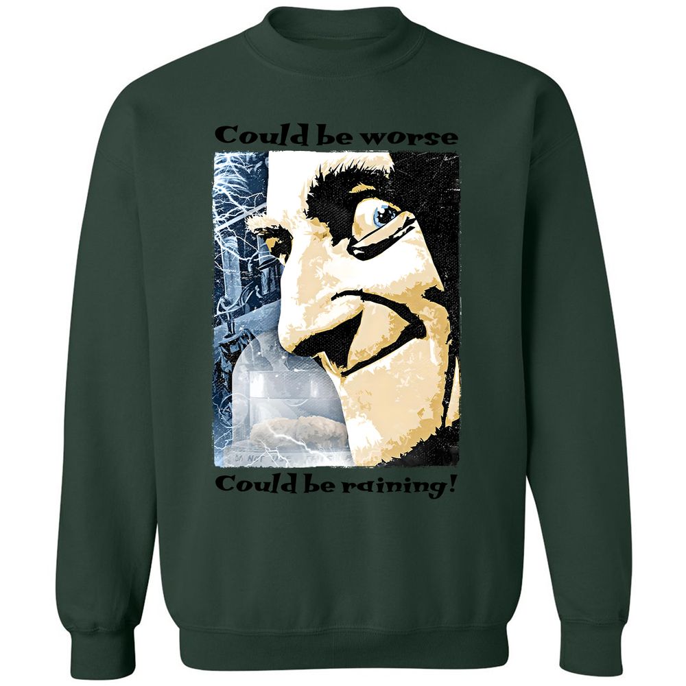 Classic Unisex Sweatshirt - RU3YHC6Q - Forest Green - 4